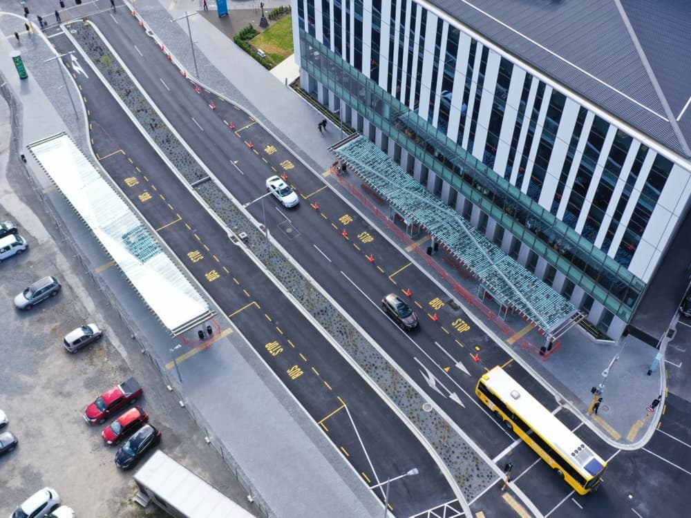 Heath Precinct bus shelters opening soon