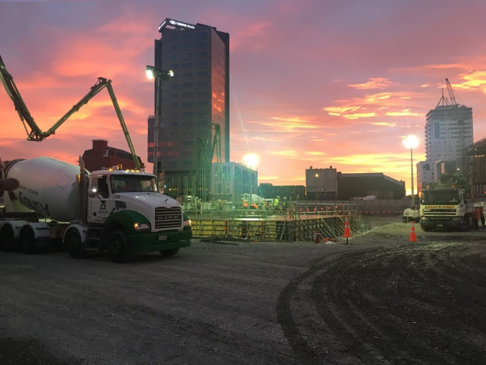 CC Christchurch Convention Centre foundation pour 3 20171104
