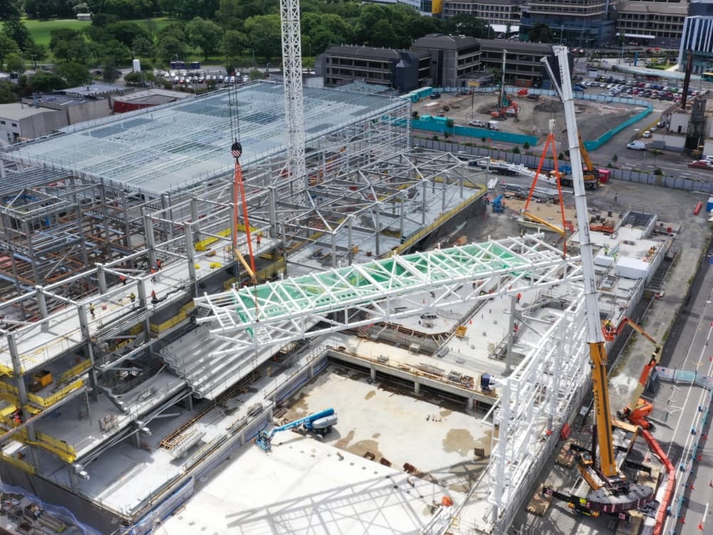 MSF comp pool truss lift 20201201 8